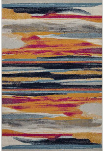 Sina Modern Striped Abstract Rug