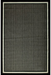 Storm Black Indoor Outdoor Rug