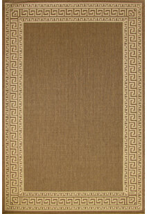 Sama Greek Key Flatweave Rug