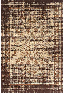 Sonia Brown Overdyed Floral Rug