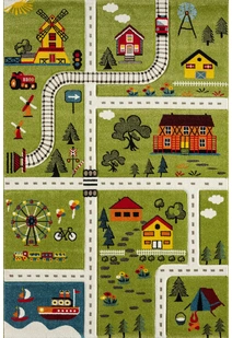 Speedy Kids Town Road Rug