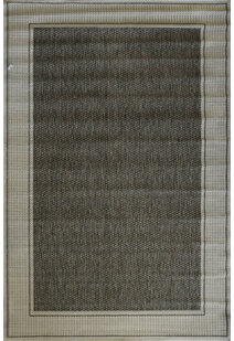 Soleil Ivory Border Flatweave Rug