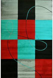 Sky Modern Square Pattern Rug