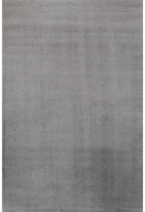Silky Plain Light Grey Shaggy Rug