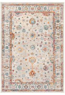 Tina Cream Traditional Floral Rug