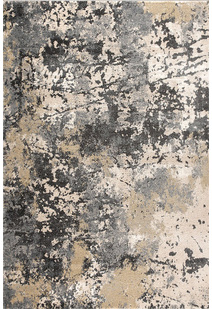 Unique Modern Grey Abstract Rug