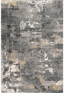 Unique Modern Grey Abstract Rug