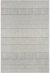 Vala Geometric Striped Rug