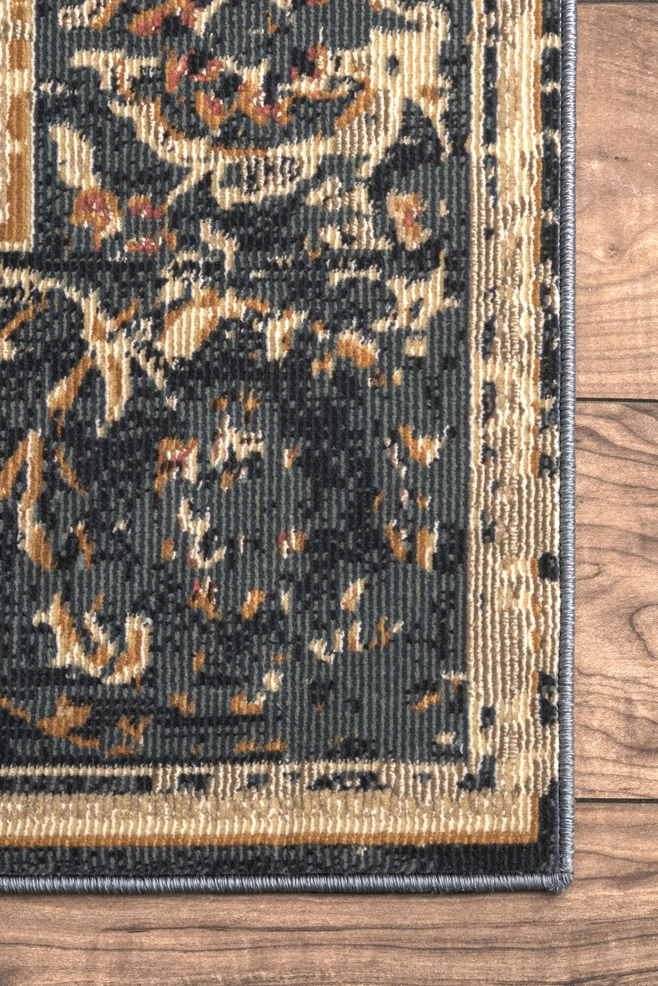 Alder Distressed Medallion Rug