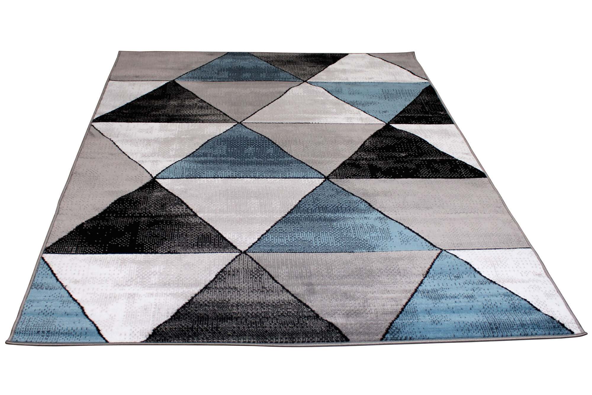 Large View Axel Modern Triangle Pattern Rug
