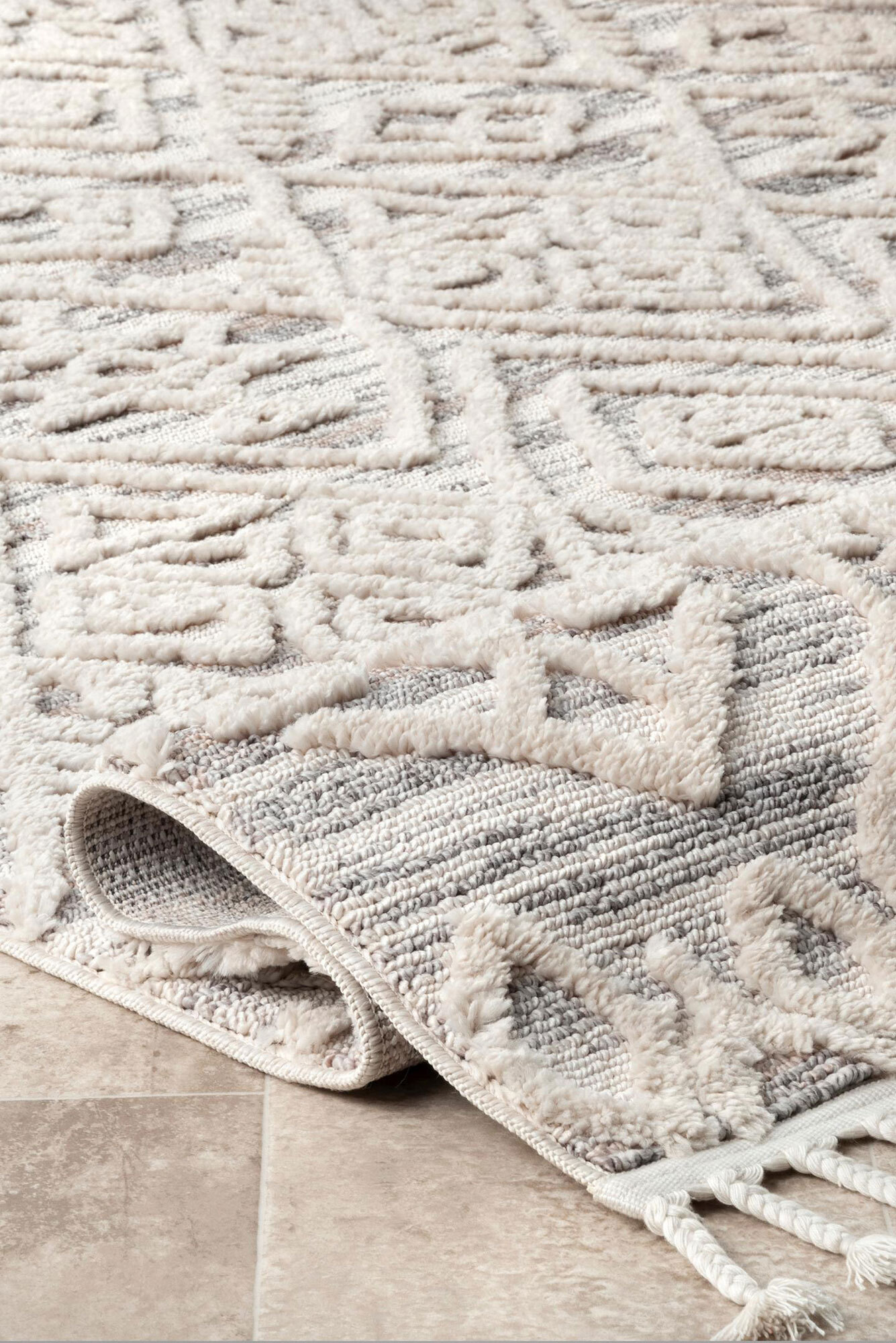 Aroma Fringed Moroccan Rug