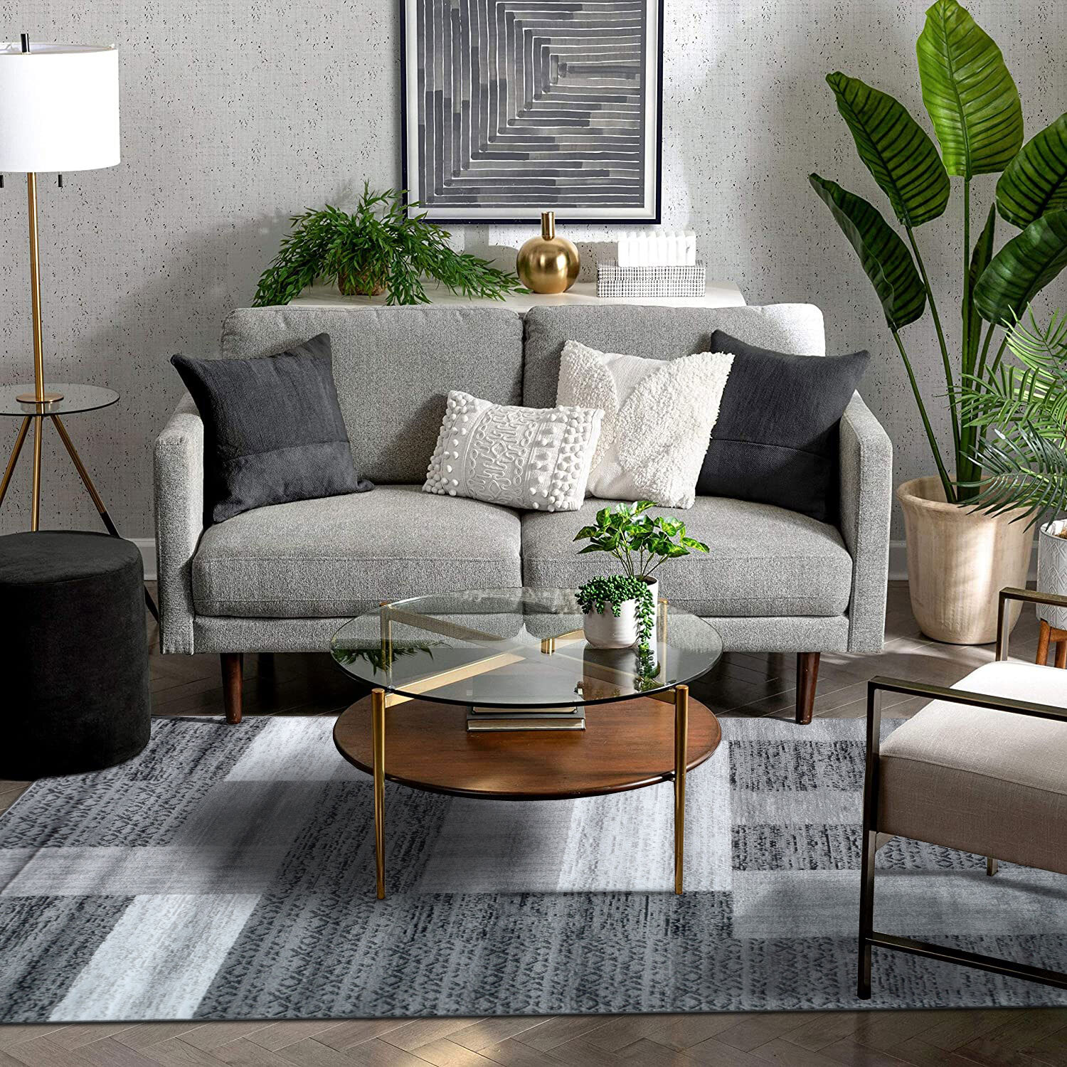 Large View Americo Modern Geometric Rug