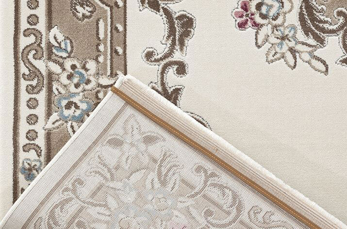 Abbie Cream Aubusson Floral Rugs