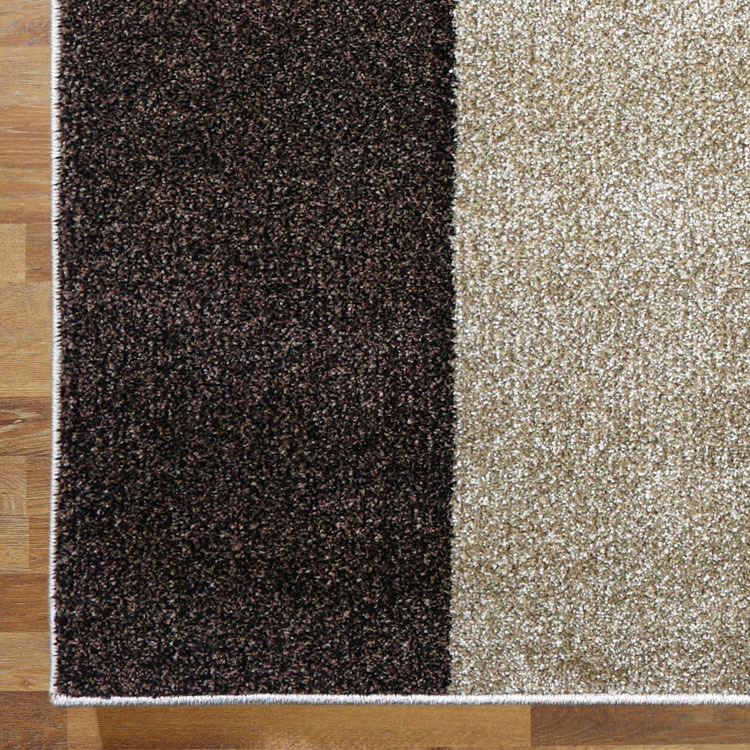 Aria Brown Modern Abstract Rug