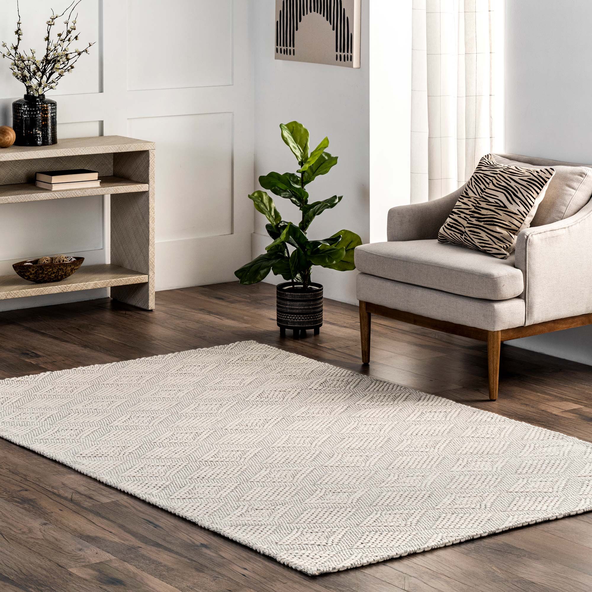 Large View Arlo Hand Loomed Wool Rug