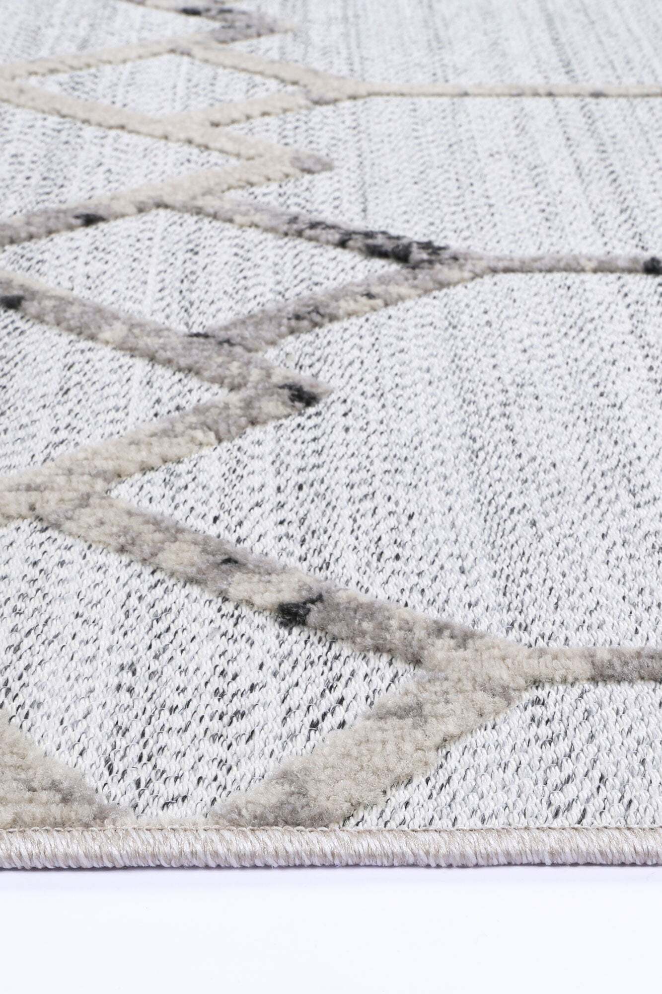 Ariel Fringed Moroccan Trellis Rug