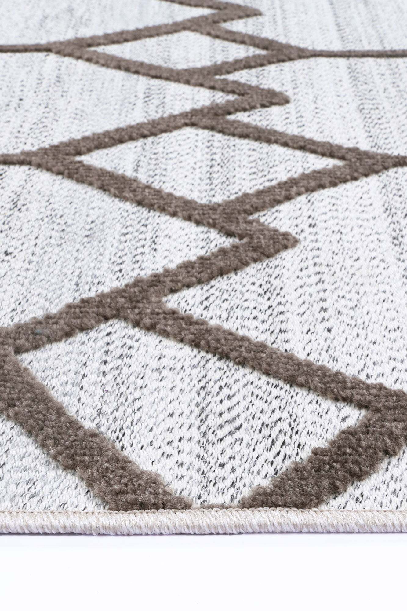 Ariel Fringed Moroccan Trellis Rug
