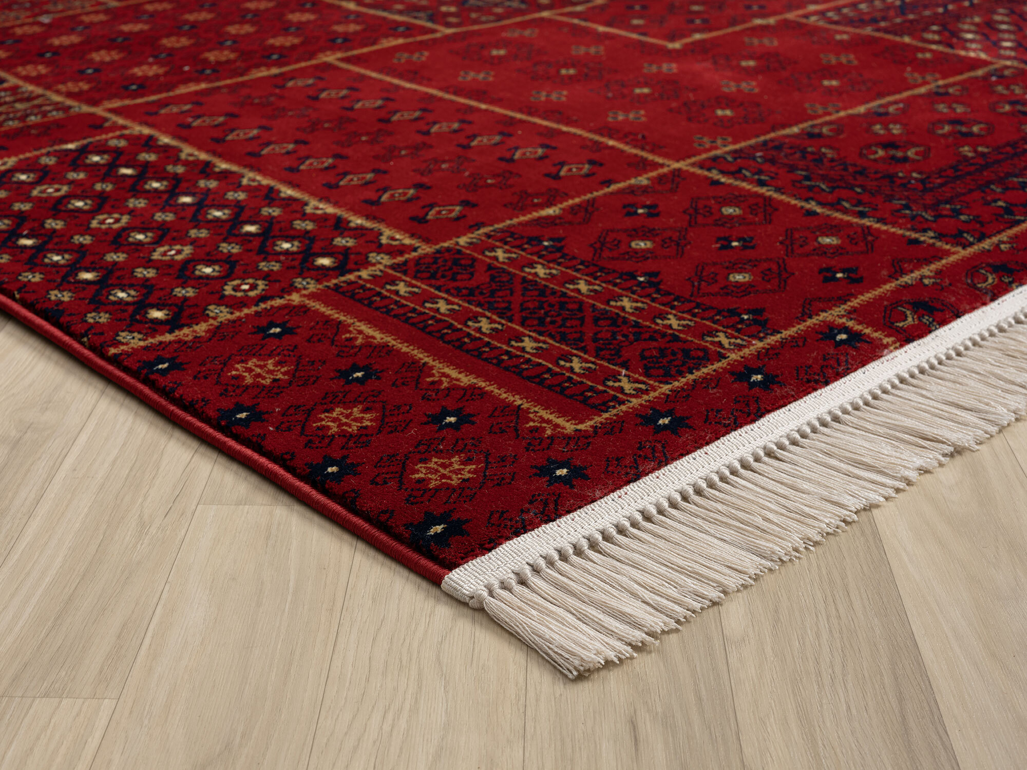 Large View Baloch Patchwork Rug