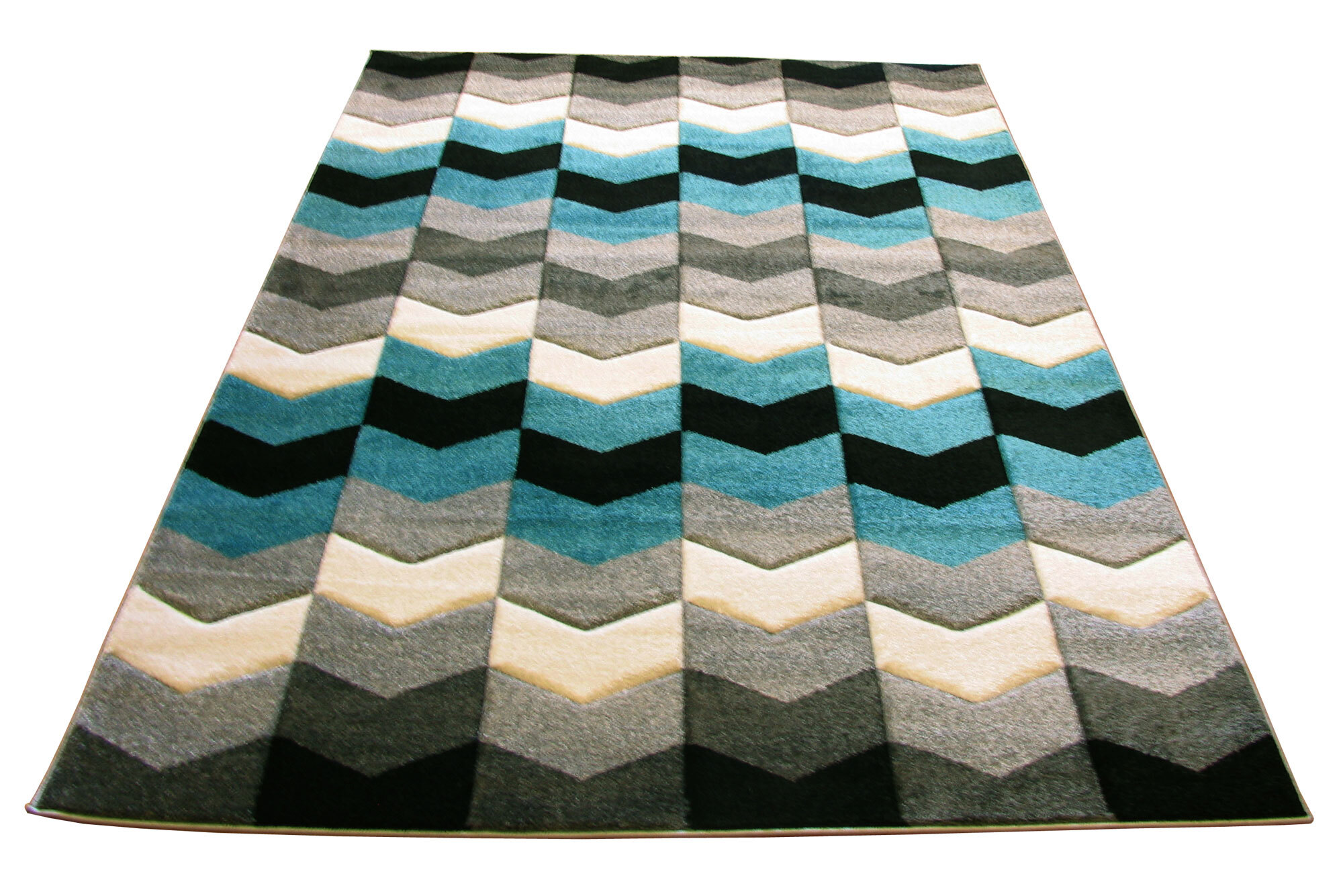 Bonnie Modern Chevron Rug