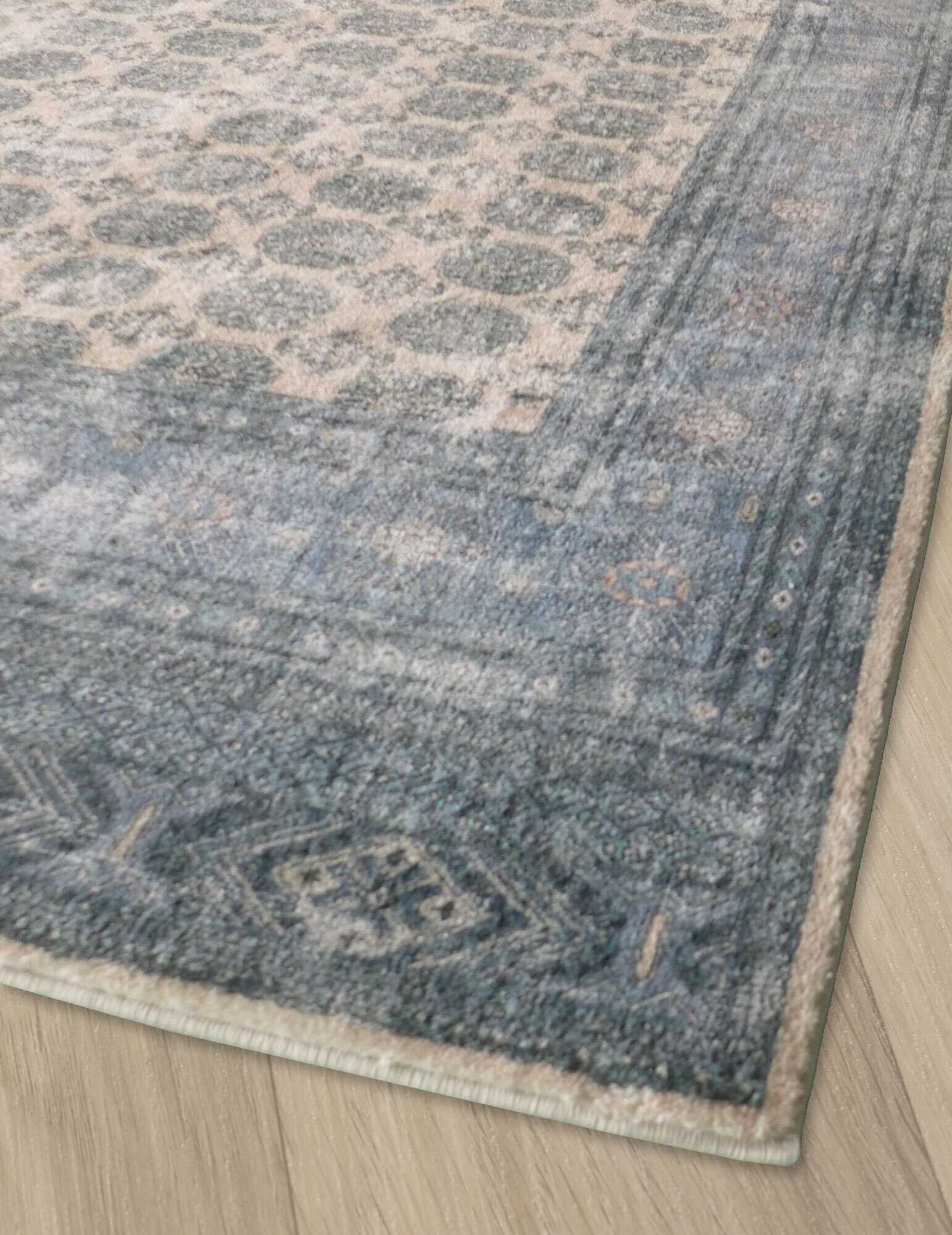 Large View Cato Traditional Geometric Rug