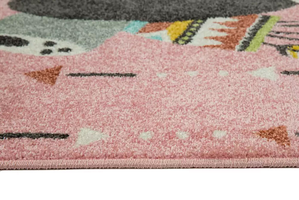 Candy Panda Bear Kids Rug