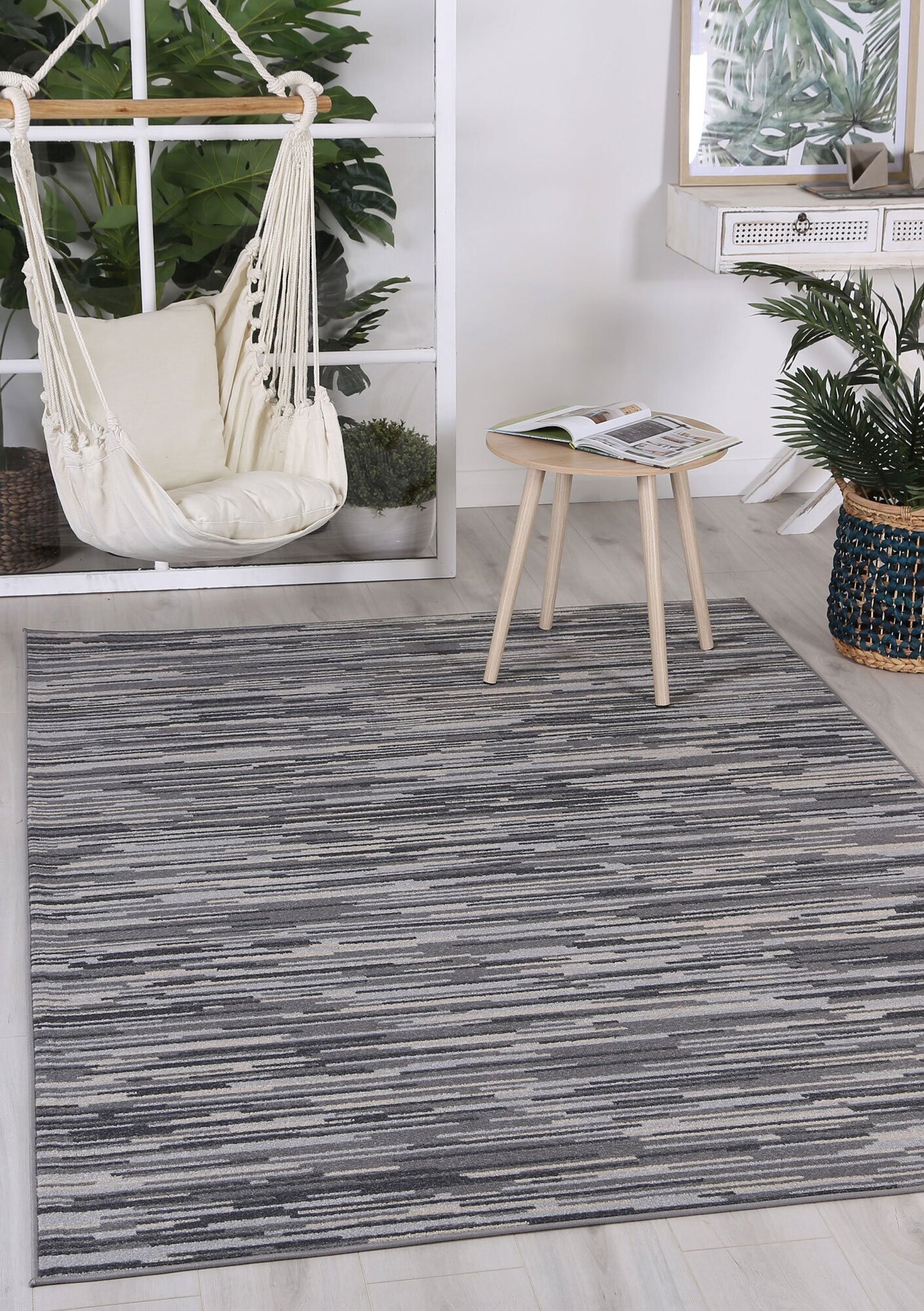 Casa Modern Striped Rug