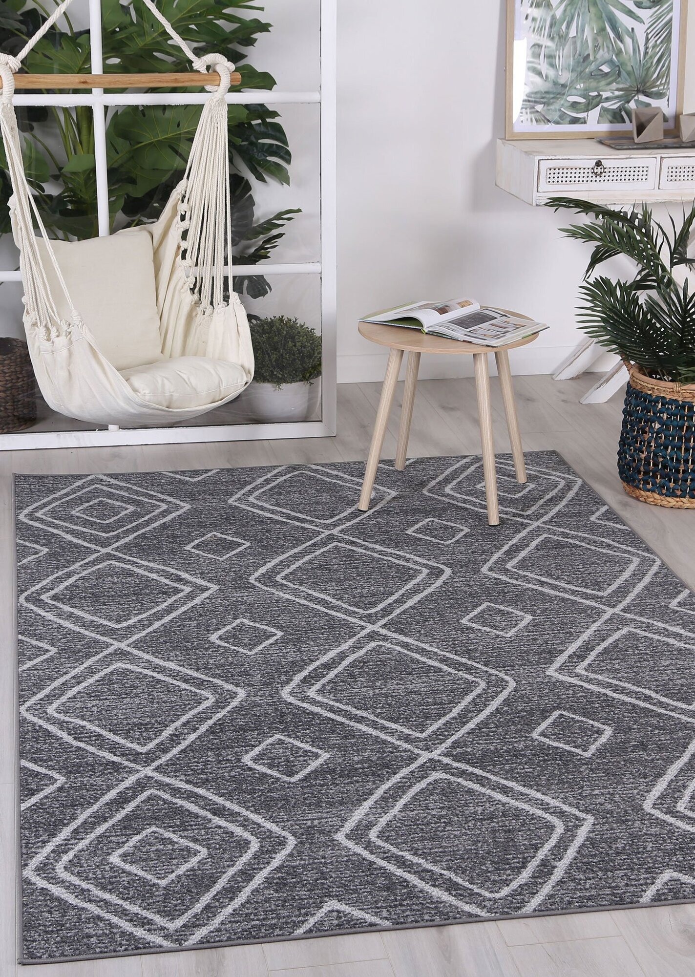 Casa Diamond Pattern Rug