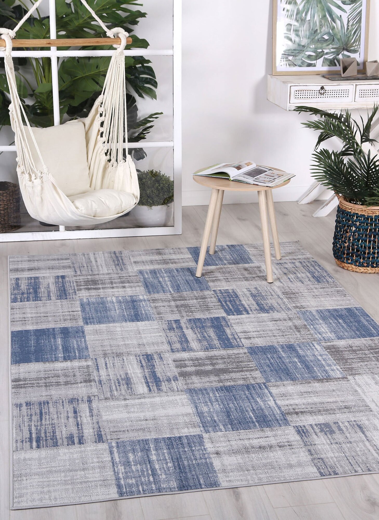 Casa Square Pattern Rug