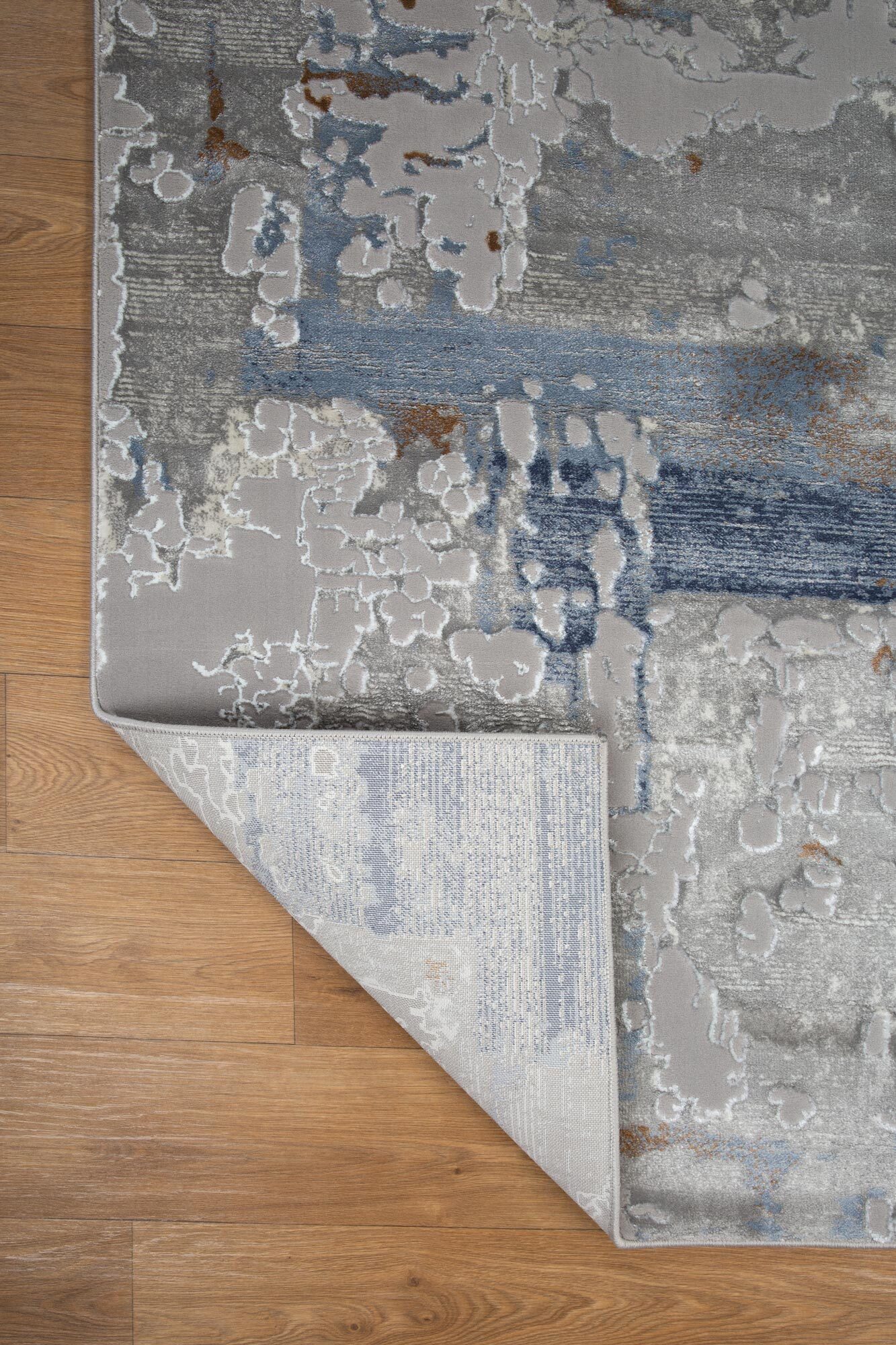 Large View Cloud Contemporary Abstract Rug
