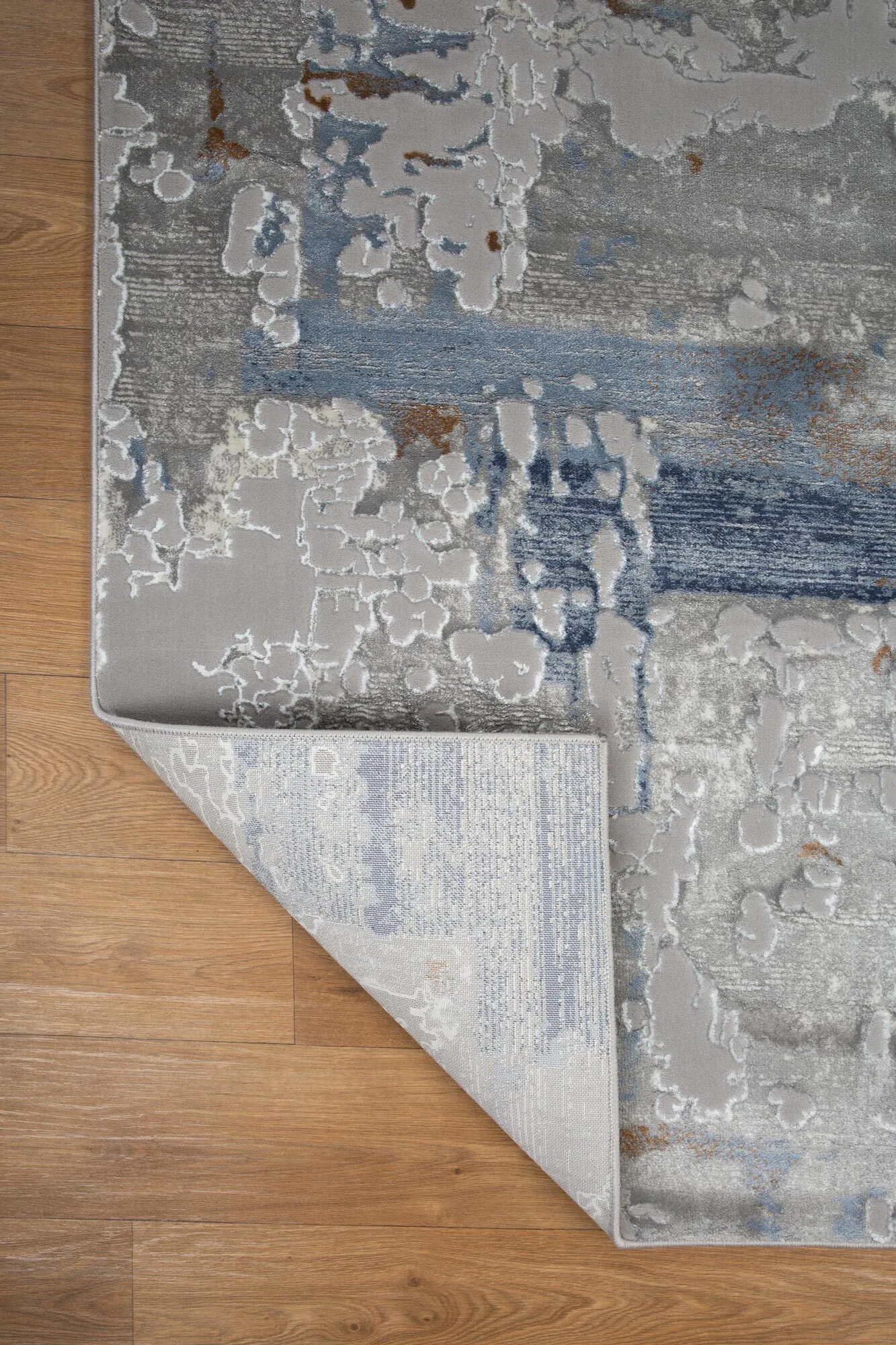 Large View Cloud Contemporary Abstract Rug
