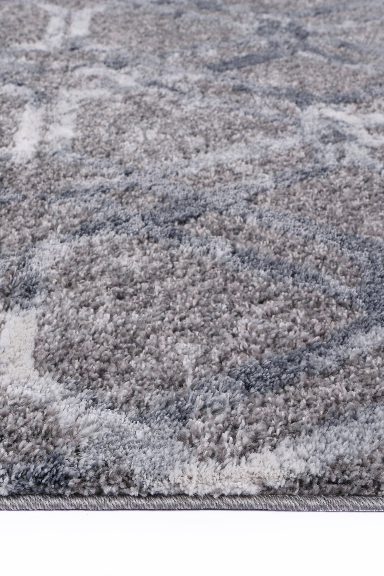 Large View Cole Grey Trellis Rug