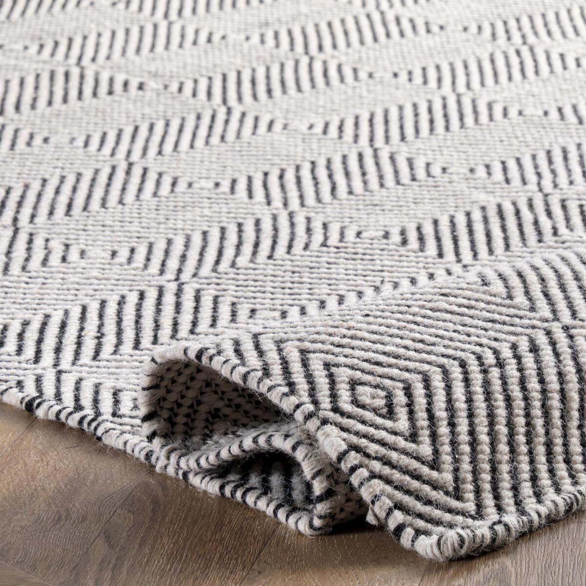 Dhurrie Hand Woven Wool Rug