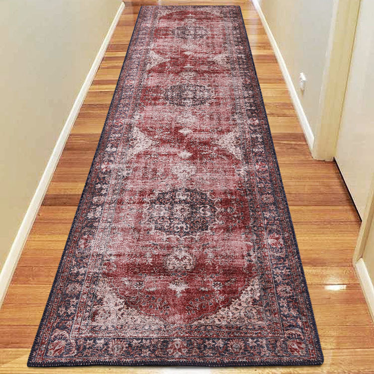 Large View Diva Red Classic Overdyed Rug