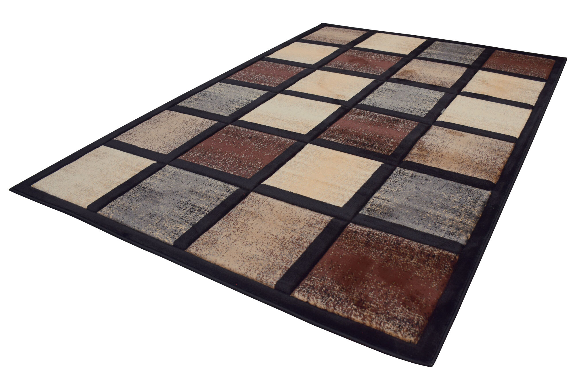 Eliza Modern Square Pattern Rug