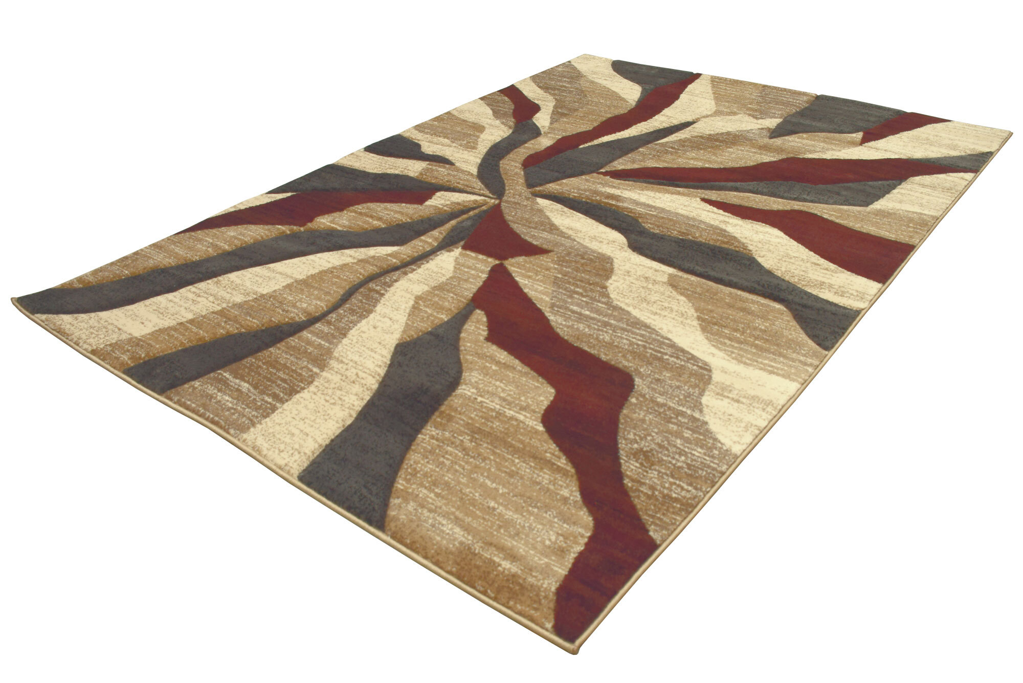 Eliza Beige Modern Abstract Rug