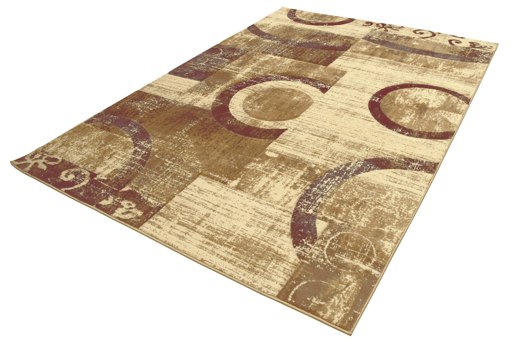 Large View Eliza Modern Geometric Rug