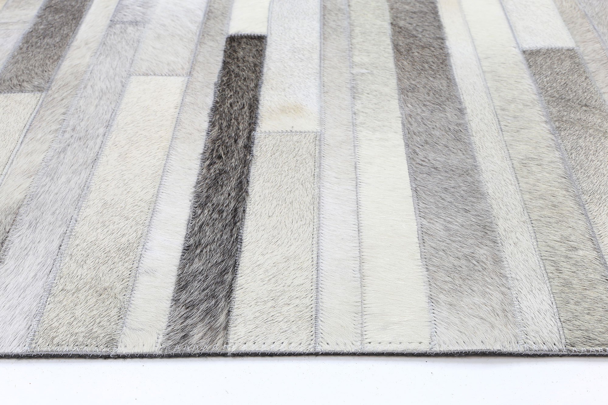 Elena Cow Hide Leather Rug