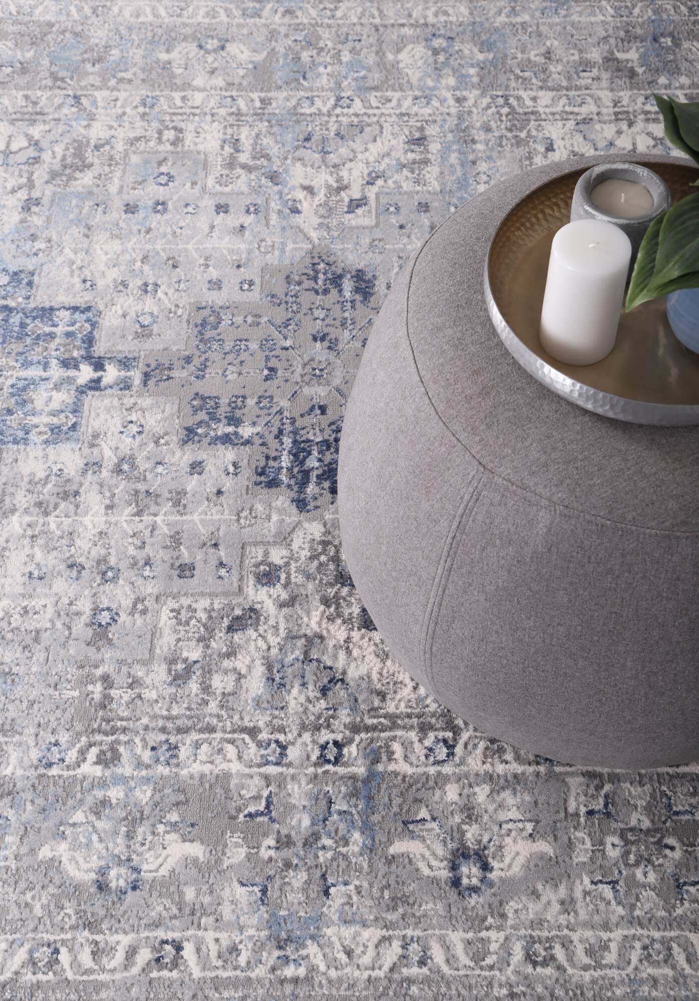 Large View Elvis Traditional Overdyed Rug