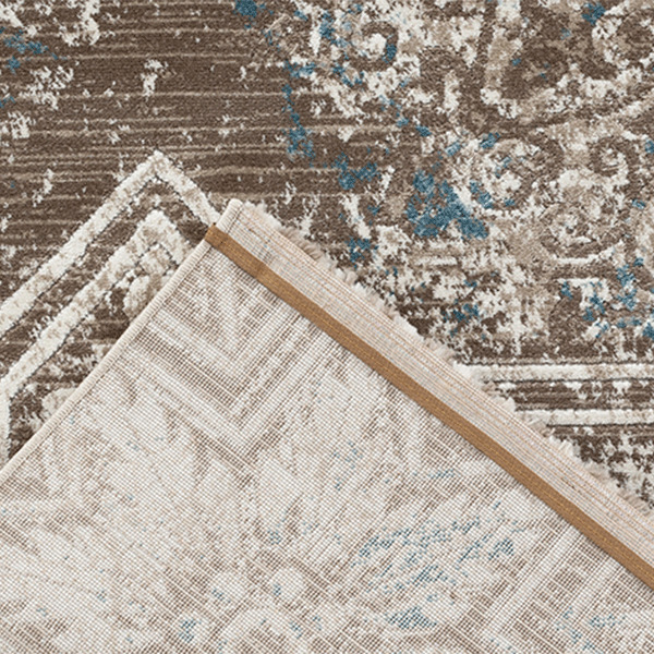 Fabian Ornament Beige Rug