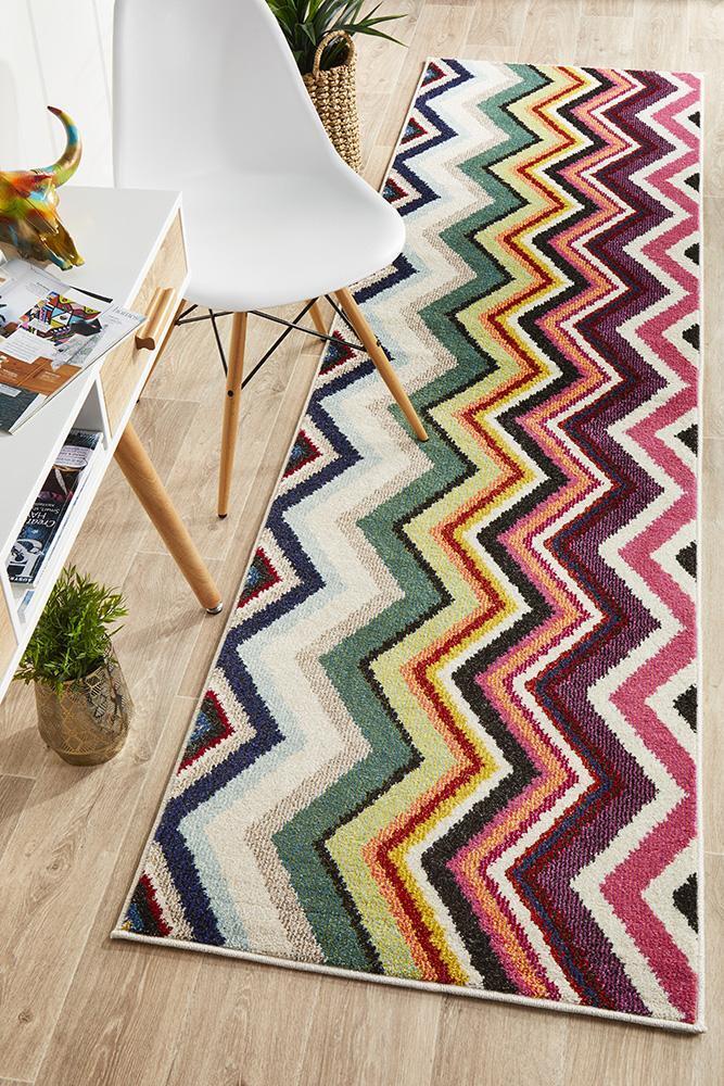 Gino Hexagon Pattern Rug