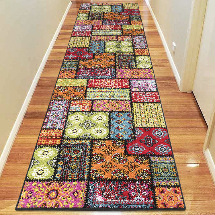 Large View Grant Modern Patchwork Rug