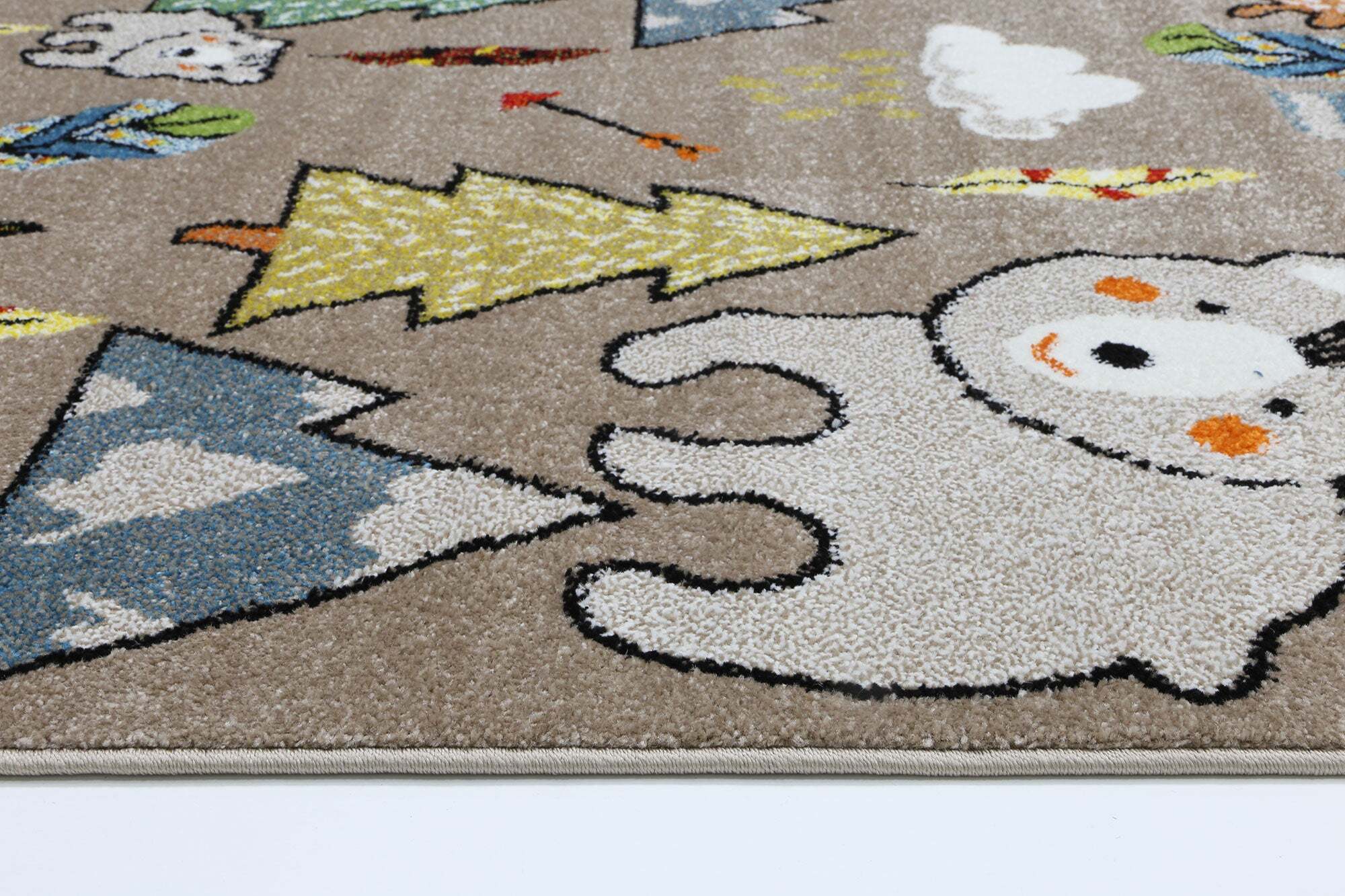 Hello Forest Animal Kids Rug