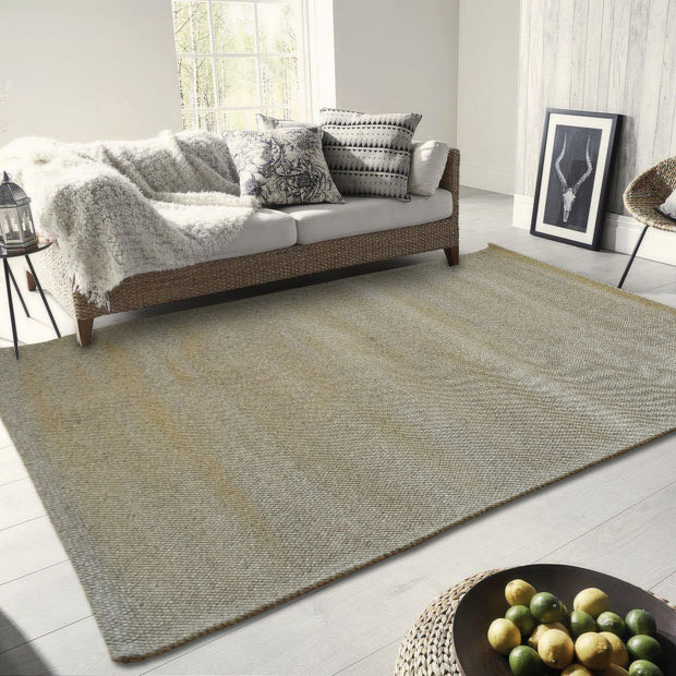 Large View Harper Plain Flatweave Wool Rug