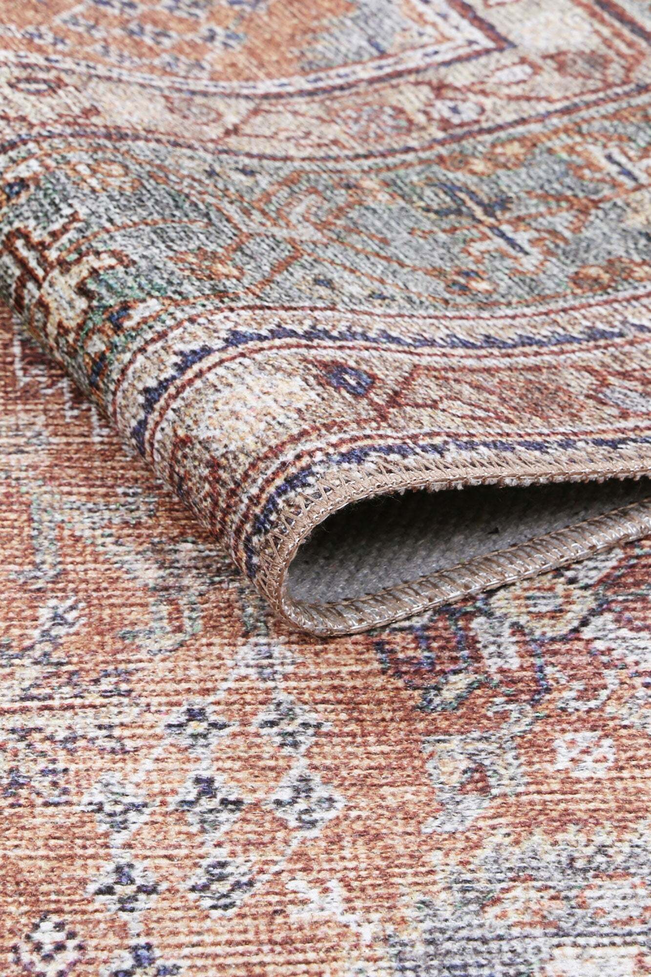 Large View Huxly Machine Washable Rug