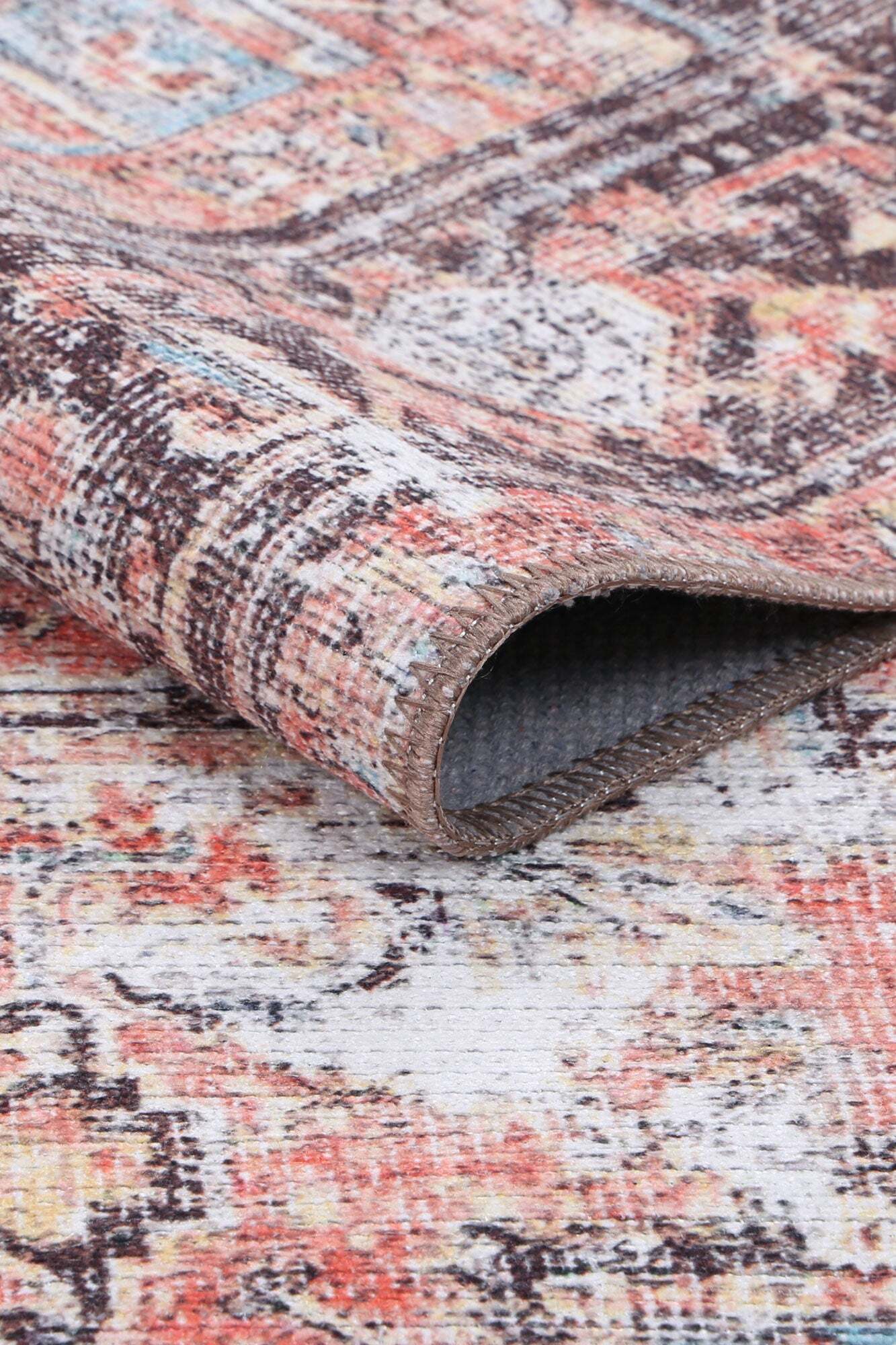 Large View Huxly Machine Washable Rug