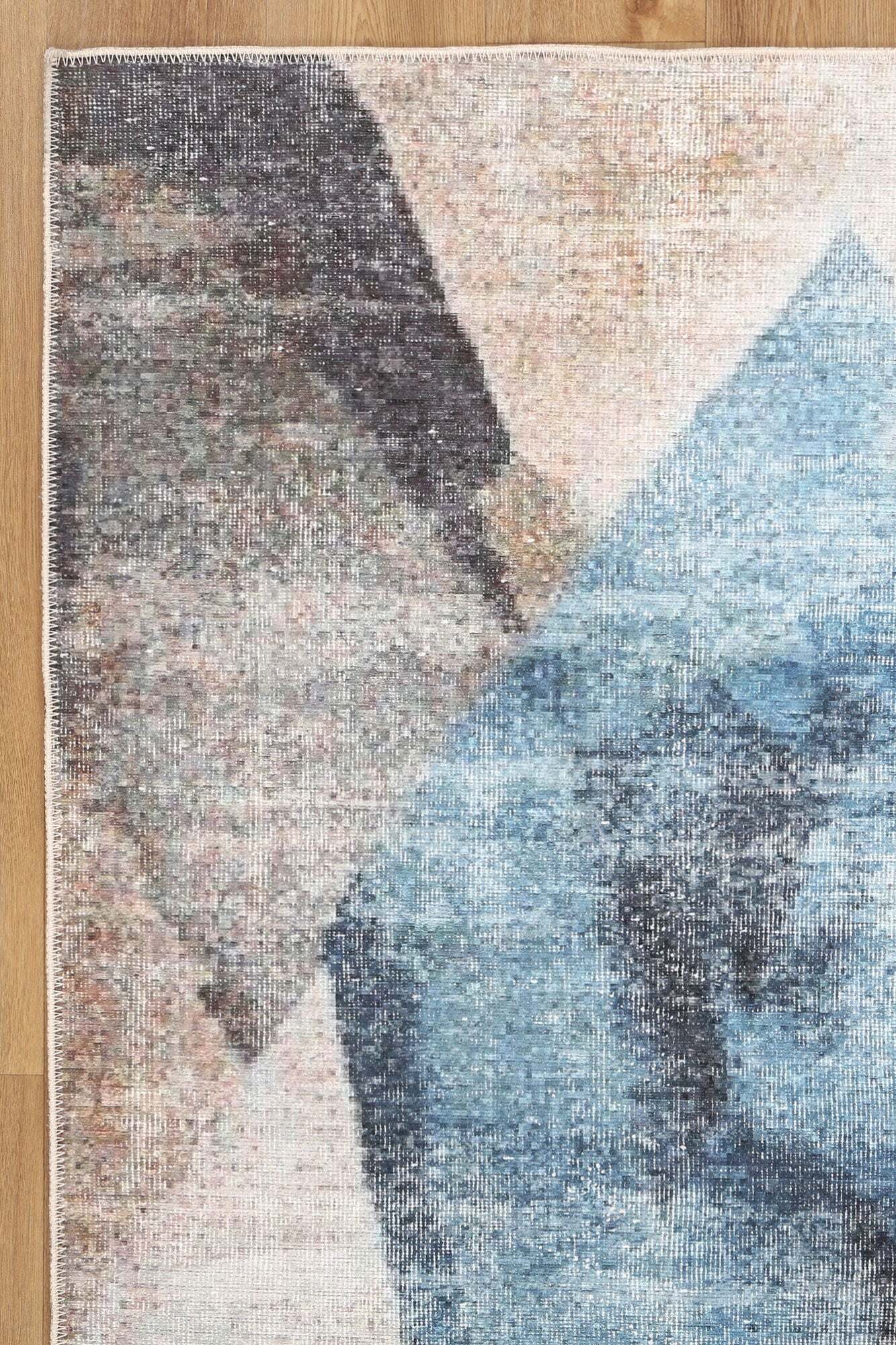 Large View Huxly Machine Washable Rug