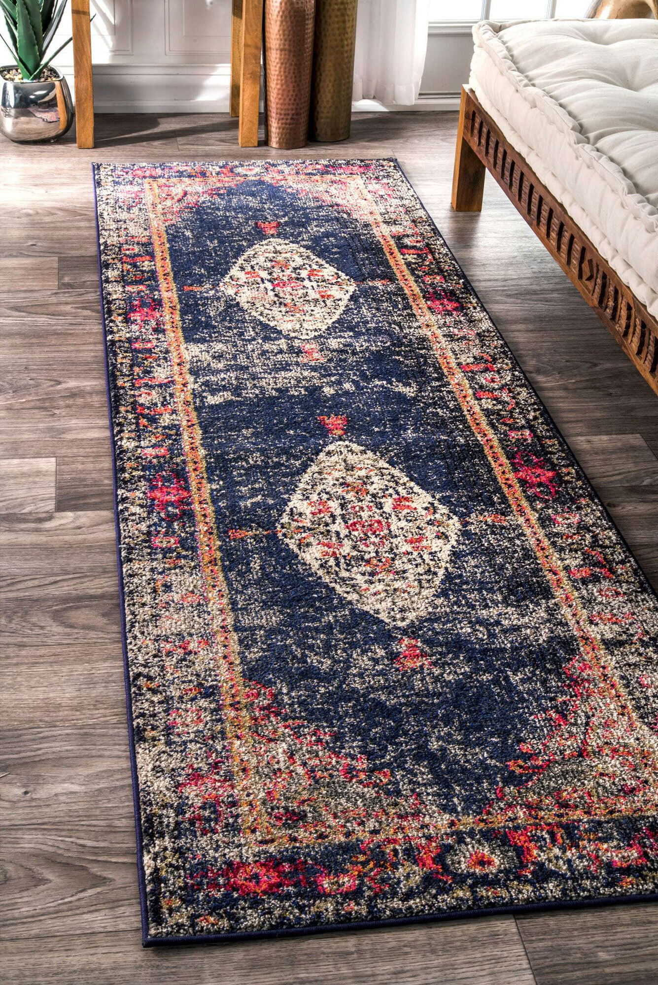 Hank Transitional Medallion Rug