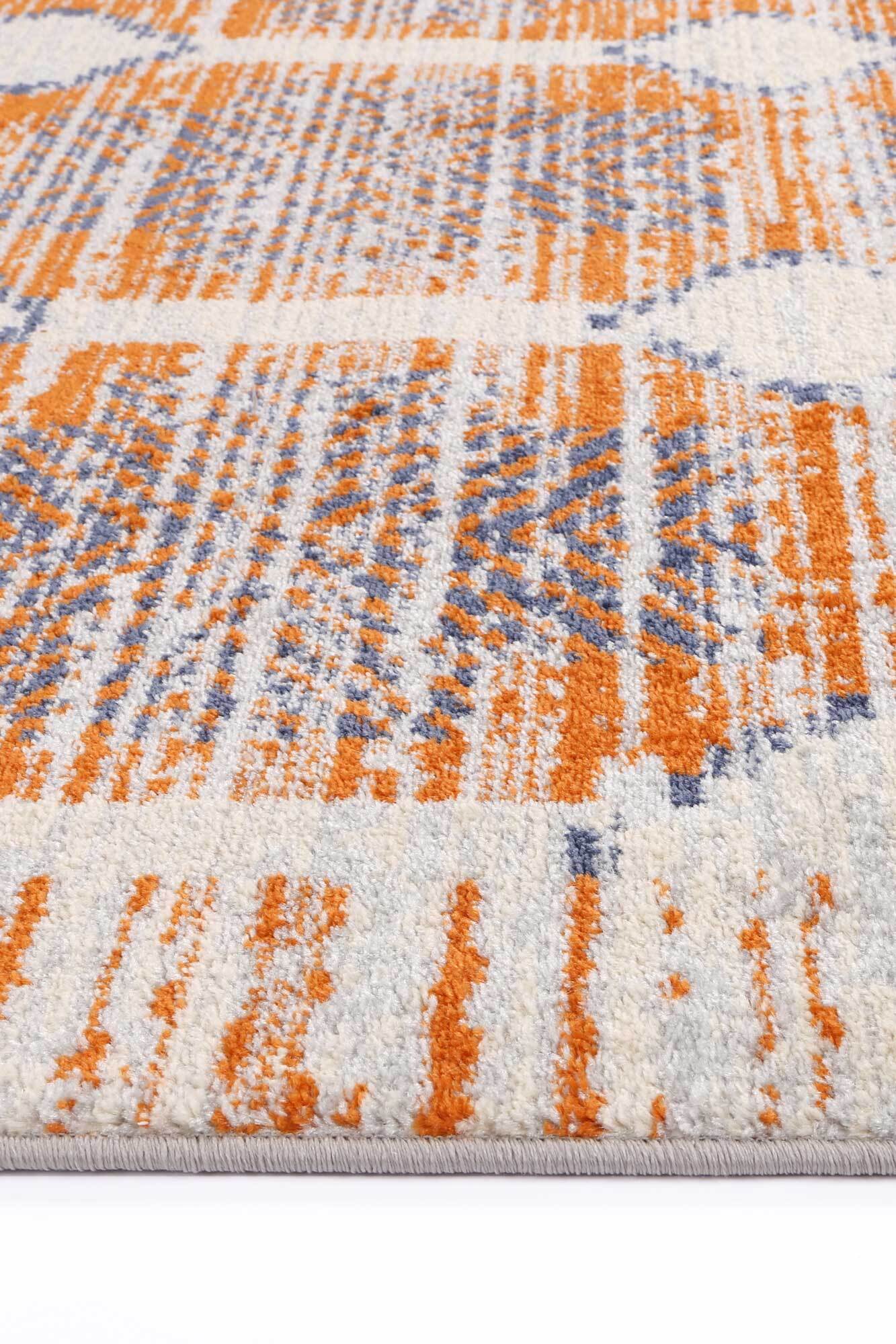 Large View Inti Moroccan Orange Tribal Rug