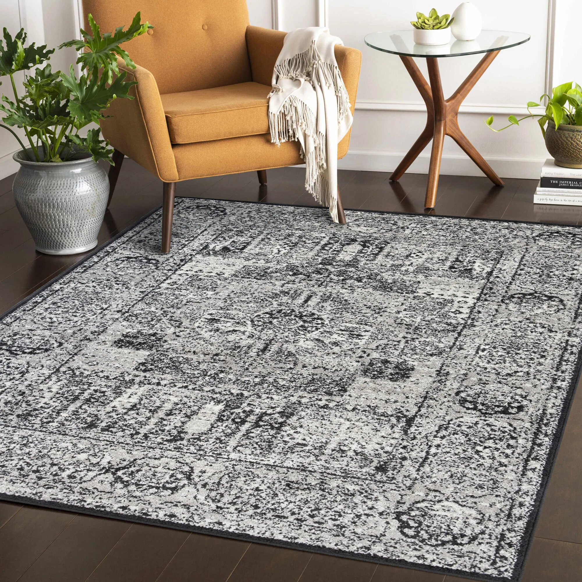 Large View Jack Traditional Medallion Rug