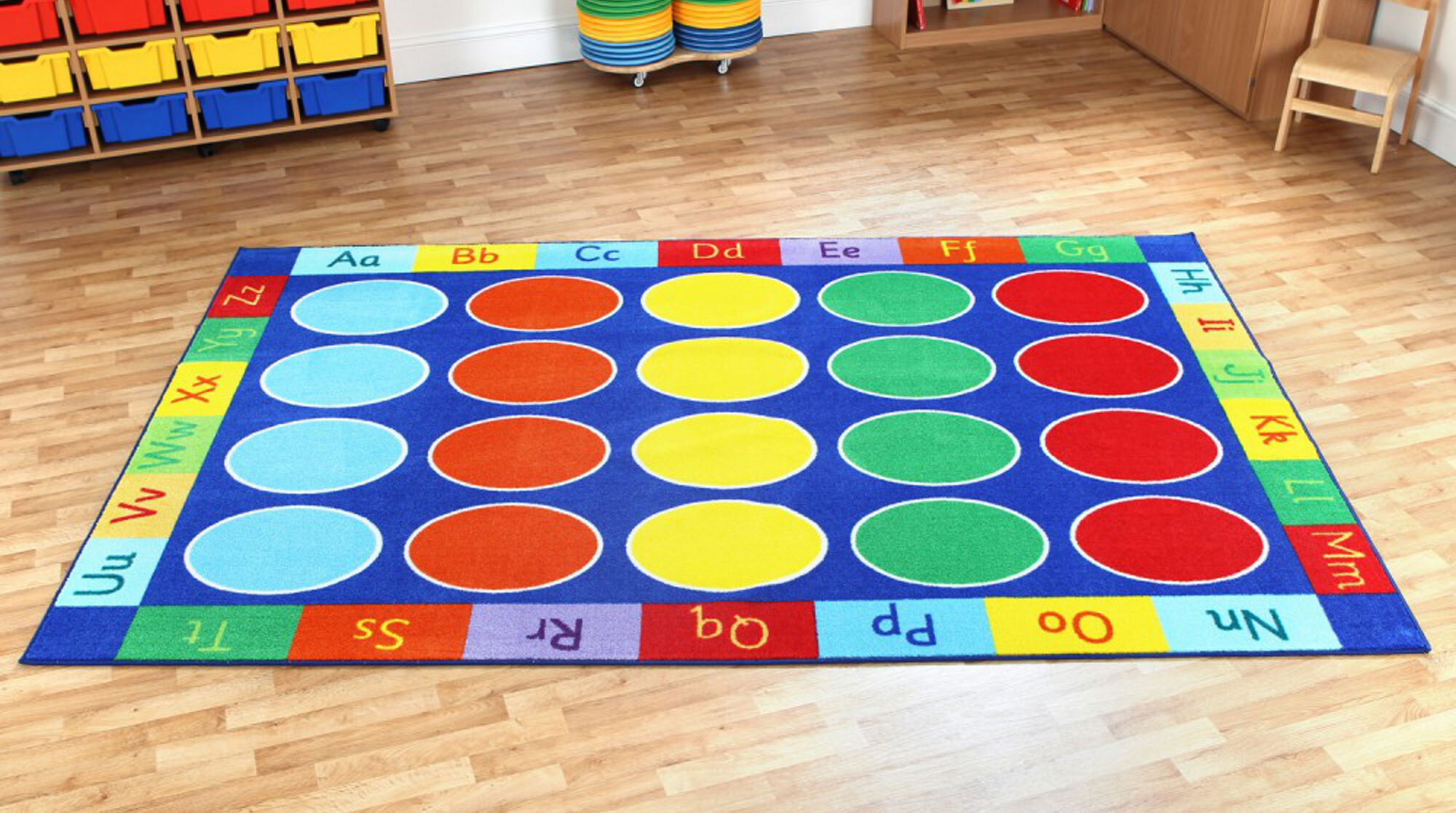 Kids Alphabet Placement Rug